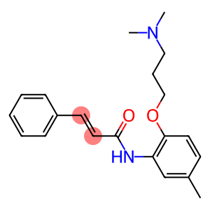N-[2-[3-(Dimethylamino)propoxy]-5-methylphenyl]-3-phenylpropenamide