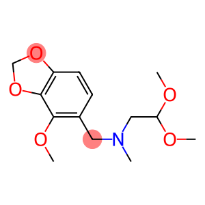 N-(2,2-Dimethoxyethyl)-N-methyl-N-(4-methoxy-1,3-benzodioxol-5-ylmethyl)amine