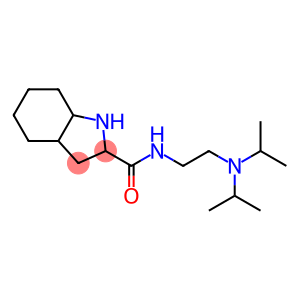 N-[2-(diisopropylamino)ethyl]octahydro-1H-indole-2-carboxamide