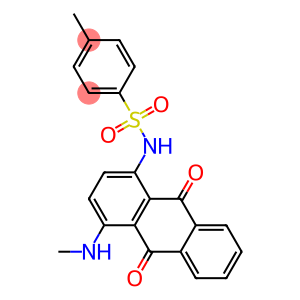 N-(9,10-Dihydro-4-methylamino-9,10-dioxoanthracen-1-yl)-p-toluenesulfonamide