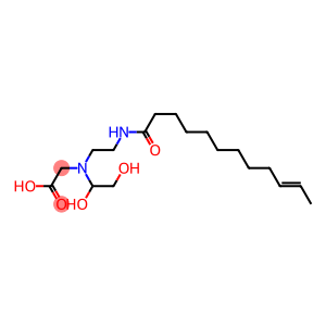 N-(1,2-Dihydroxyethyl)-N-[2-(10-dodecenoylamino)ethyl]aminoacetic acid