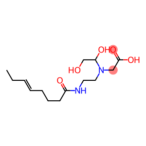 N-(1,2-Dihydroxyethyl)-N-[2-(5-octenoylamino)ethyl]aminoacetic acid