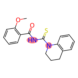 N-(3,4-dihydro-1(2H)-quinolinylcarbothioyl)-2-methoxybenzamide