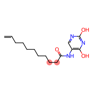 N-(2,4-dihydroxy-5-pyrimidinyl)-10-undecenamide