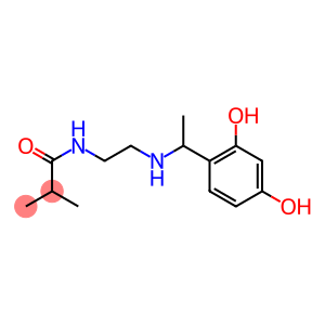 N-(2-{[1-(2,4-dihydroxyphenyl)ethyl]amino}ethyl)-2-methylpropanamide