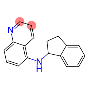 N-(2,3-dihydro-1H-inden-1-yl)quinolin-5-amine