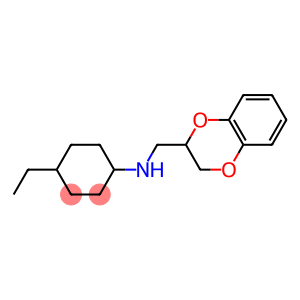 N-(2,3-dihydro-1,4-benzodioxin-2-ylmethyl)-4-ethylcyclohexan-1-amine