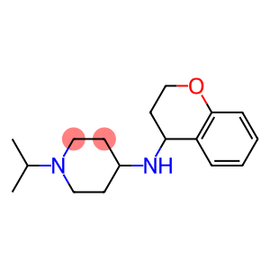 N-(3,4-dihydro-2H-1-benzopyran-4-yl)-1-(propan-2-yl)piperidin-4-amine