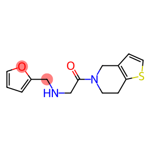 N-[2-(6,7-dihydrothieno[3,2-c]pyridin-5(4H)-yl)-2-oxoethyl]-N-(2-furylmethyl)amine