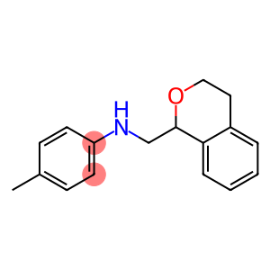 N-(3,4-DIHYDRO-1H-ISOCHROMEN-1-YLMETHYL)-4-METHYLANILINE