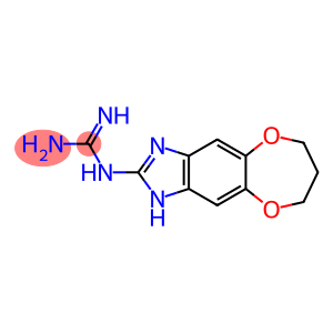 N-7,8-DIHYDRO-1H,6H-[1,4]DIOXEPINO[2,3-F]BENZIMIDAZOL-2-YLGUANIDINE