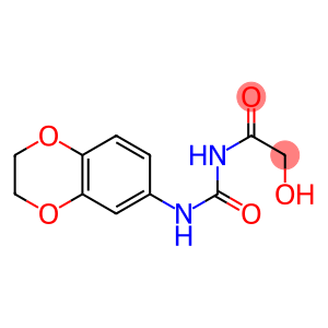 N-[(2,3-DIHYDRO-1,4-BENZODIOXIN-6-YLAMINO)CARBONYL]-2-HYDROXYACETAMIDE