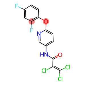 N1-[6-(2,4-DIFLUOROPHENOXY)-3-PYRIDYL]-2,3,3-TRICHLOROACRYLAMIDE