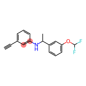 N-{1-[3-(difluoromethoxy)phenyl]ethyl}-3-ethynylaniline