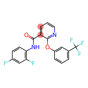 N-(2,4-difluorophenyl)-2-[3-(trifluoromethyl)phenoxy]nicotinamide