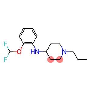 N-[2-(difluoromethoxy)phenyl]-1-propylpiperidin-4-amine
