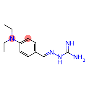 N-(4-DIETHYLAMINOBENZYLIDENEAMINO)GUANIDINE
