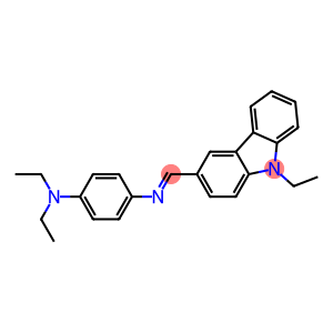 N-[4-(diethylamino)phenyl]-N-[(E)-(9-ethyl-9H-carbazol-3-yl)methylidene]amine