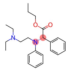 N-[2-(Diethylamino)ethyl]-N,2-di(phenyl)glycine propyl ester