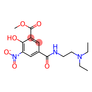 N-[2-(Diethylamino)ethyl]-6-hydroxy-5-nitroisophthalamic acid methyl ester