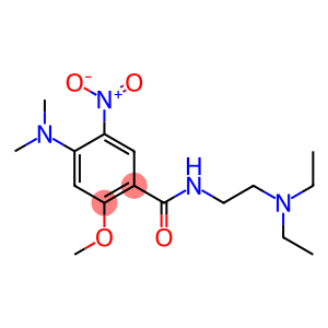 N-[2-(Diethylamino)ethyl]-4-(dimethylamino)-2-methoxy-5-nitrobenzamide