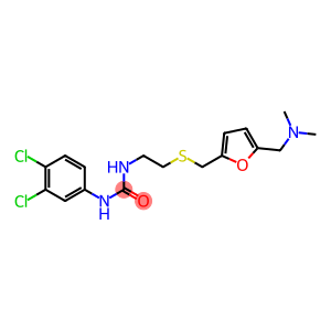 N-(3,4-dichlorophenyl)-N'-{2-[({5-[(dimethylamino)methyl]-2-furyl}methyl)thio]ethyl}urea
