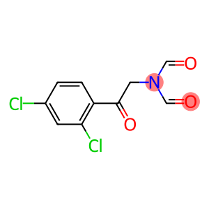 N-[2-(2,4-dichlorophenyl)-2-oxoethyl]-N-formylformamide