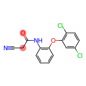 N1-[2-(2,5-dichlorophenoxy)phenyl]-2-cyanoacetamide