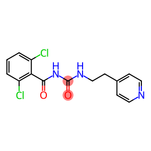 N-(2,6-dichlorobenzoyl)-N'-[2-(4-pyridyl)ethyl]urea