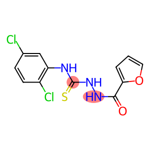 N1-(2,5-dichlorophenyl)-2-(2-furylcarbonyl)hydrazine-1-carbothioamide