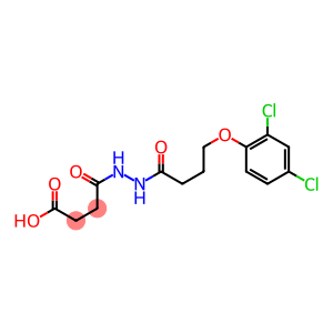 4-(N'-[4-(2,4-DICHLORO-PHENOXY)-BUTYRYL]-HYDRAZINO)-4-OXO-BUTYRIC ACID
