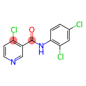 N3-(2,4-DICHLOROPHENYL)-4-CHLORONICOTINAMIDE