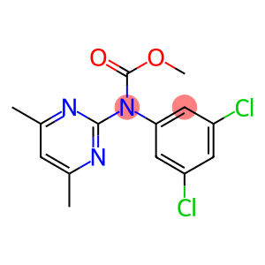 N-(3,5-DICHLOROPHENYL)-N-(4,6-DIMETHYLPYRIMIDIN-2-YL)CARBAMIC ACID, METHYL ESTER