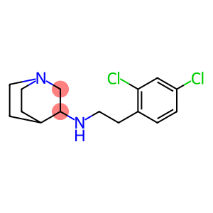 N-[2-(2,4-dichlorophenyl)ethyl]-1-azabicyclo[2.2.2]octan-3-amine