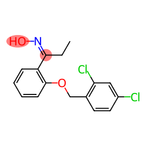 N-(1-{2-[(2,4-dichlorophenyl)methoxy]phenyl}propylidene)hydroxylamine