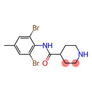 N-(2,6-dibromo-4-methylphenyl)piperidine-4-carboxamide