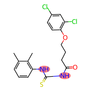 N-[4-(2,4-dichlorophenoxy)butanoyl]-N'-(2,3-dimethylphenyl)thiourea