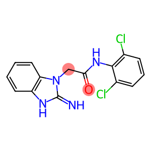 N-(2,6-Dichlorophenyl)-2-[(2,3-dihydro-2-imino-1H-benzimidazol)-3-yl]acetamide