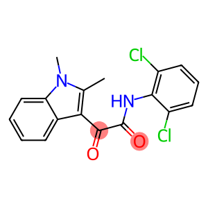 N-(2,6-Dichlorophenyl)-2-[1,2-dimethyl-1H-indol-3-yl]-2-oxoacetamide