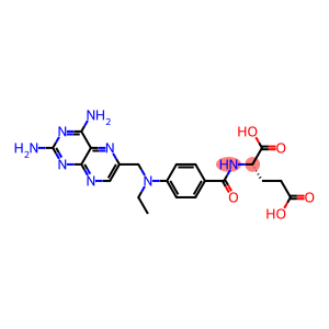 N-[4-[[(2,4-Diaminopteridin-6-yl)methyl]ethylamino]benzoyl]-L-glutamic acid