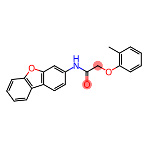 N-dibenzo[b,d]furan-3-yl-2-(2-methylphenoxy)acetamide