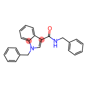 N,1-DIBENZYL-1H-INDOLE-3-CARBOXAMIDE