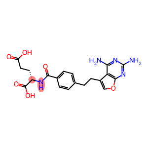 N-(4-(2-(2,4-diaminofuro(2,3-d)pyrimidin-5-yl)ethyl)benzoyl)glutamic acid