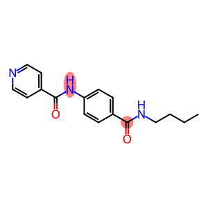 N-{4-[(butylamino)carbonyl]phenyl}isonicotinamide