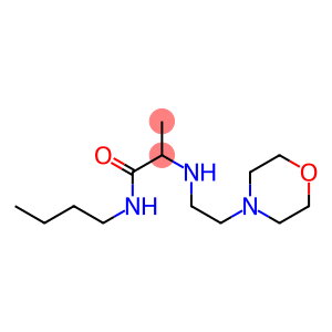 N-butyl-2-{[2-(morpholin-4-yl)ethyl]amino}propanamide