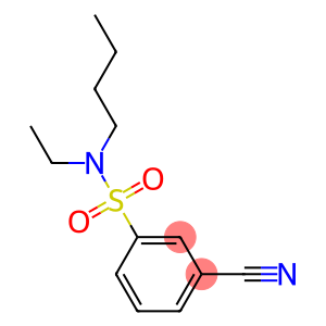 N-butyl-3-cyano-N-ethylbenzenesulfonamide