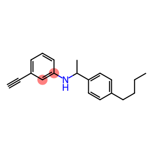 N-[1-(4-butylphenyl)ethyl]-3-ethynylaniline