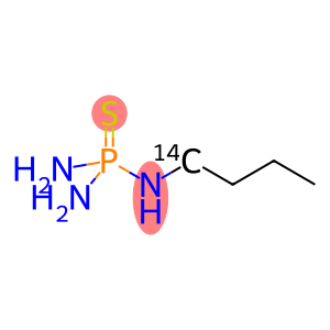 N-BUTYL THIOPHOSPHORIC TRIAMIDE (BUTYL-1-14C)