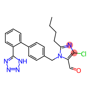 2-N-BUTYL-4-CHLORO-1-[[2'-(1H-TETRAZOL-5-YL)[1,1'-BIPHENYL]-4-YL]METHYL]-1H-IMIDAZOLE-5-CARBOXALDEHYDE