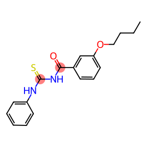 N-(3-butoxybenzoyl)-N'-phenylthiourea